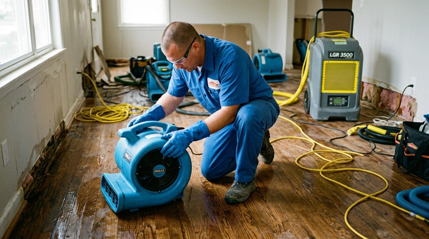 Emergency Water Damage Restoration — professional water restoration service