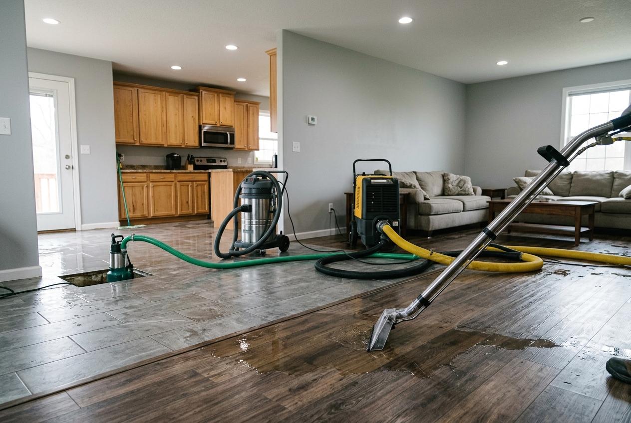 Water Removal — professional water restoration service